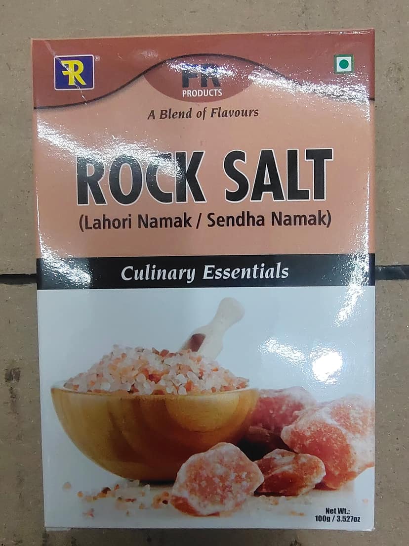 FR products rock salt