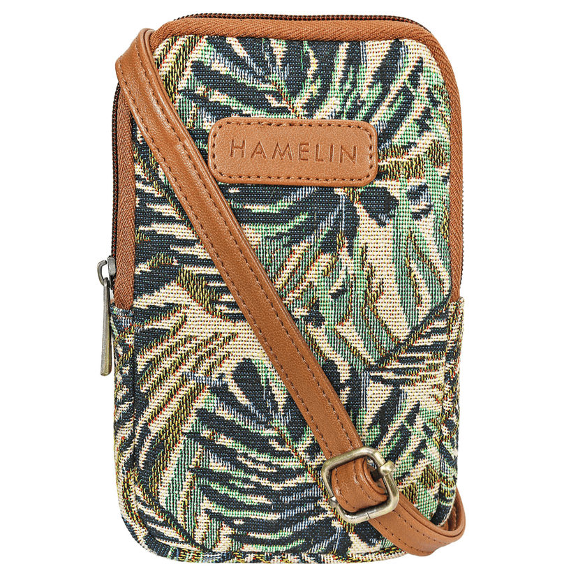 The Mobile Sling Bag (Green Maple zipped) view 4