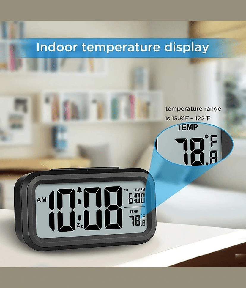 Saykhus Digital Digital Alarm Clock Alarm Clock - Pack of 1 view 2