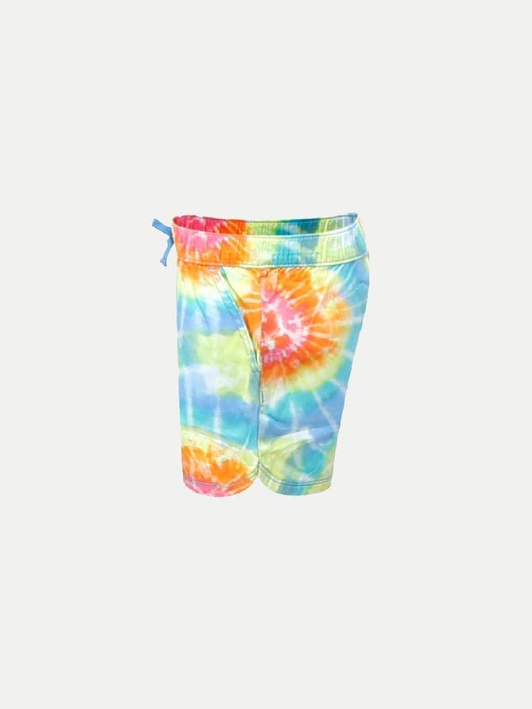 Teen Girls tie Dye All over Print Shorts view 3