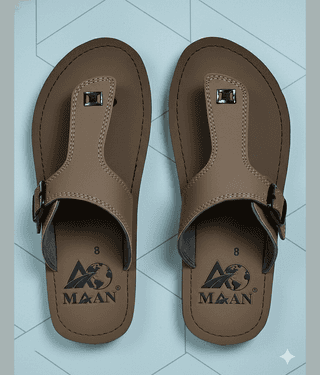 MAAN Grey Men's Thong Flip Flop