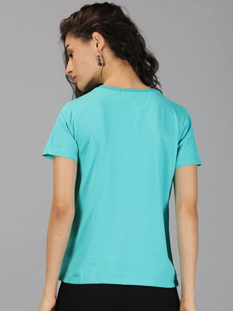 Cotton Green Graphic Casual T-Shirt view 4