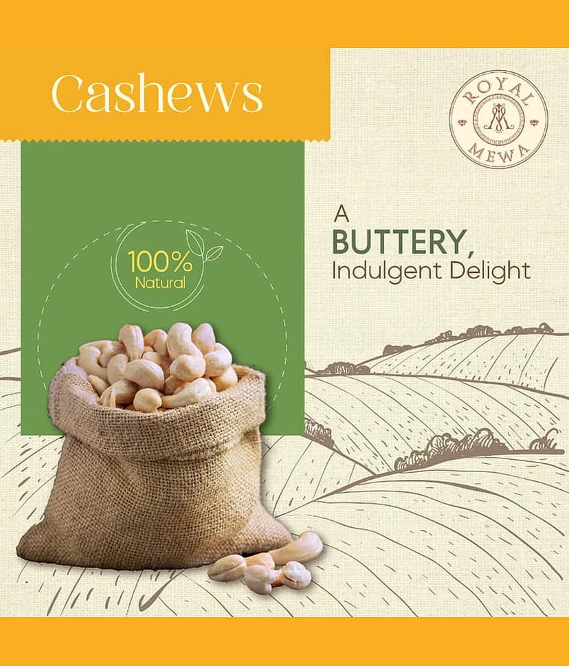 Royal Mewa Cashew nut (Kaju) 250gm view 3