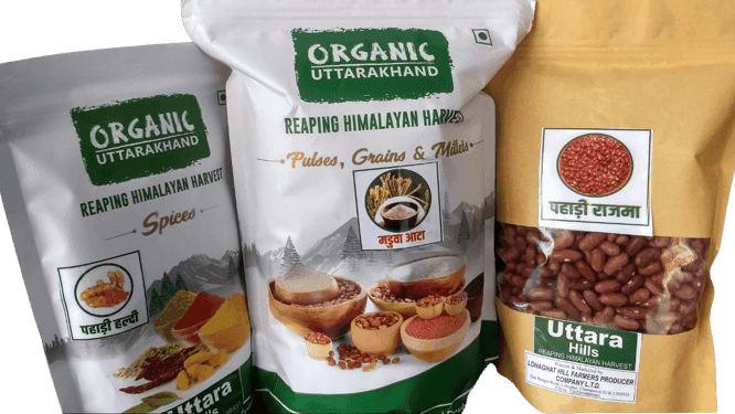 Combo Pack_Ragi Flour / Pahadi Haldi / Pahadi Rajma view 2