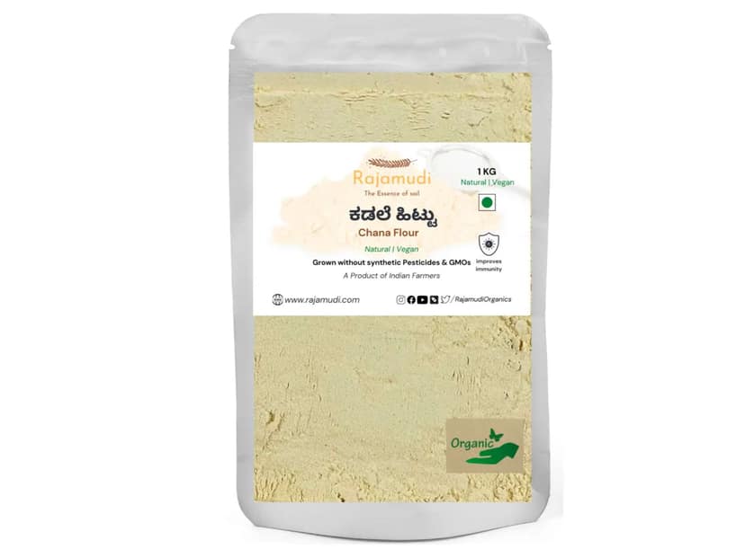 Rajamudi Organics Organic Besan - 1 Kilogram