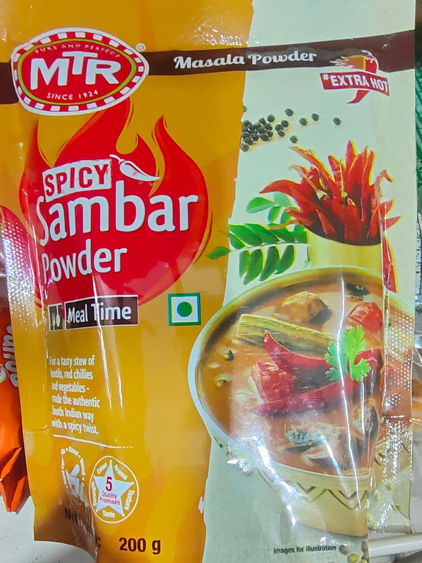MTR spicy sambar powder