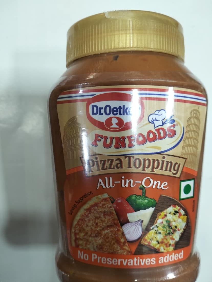 Dr.oetker Funfoods Pizza topping All-in-one