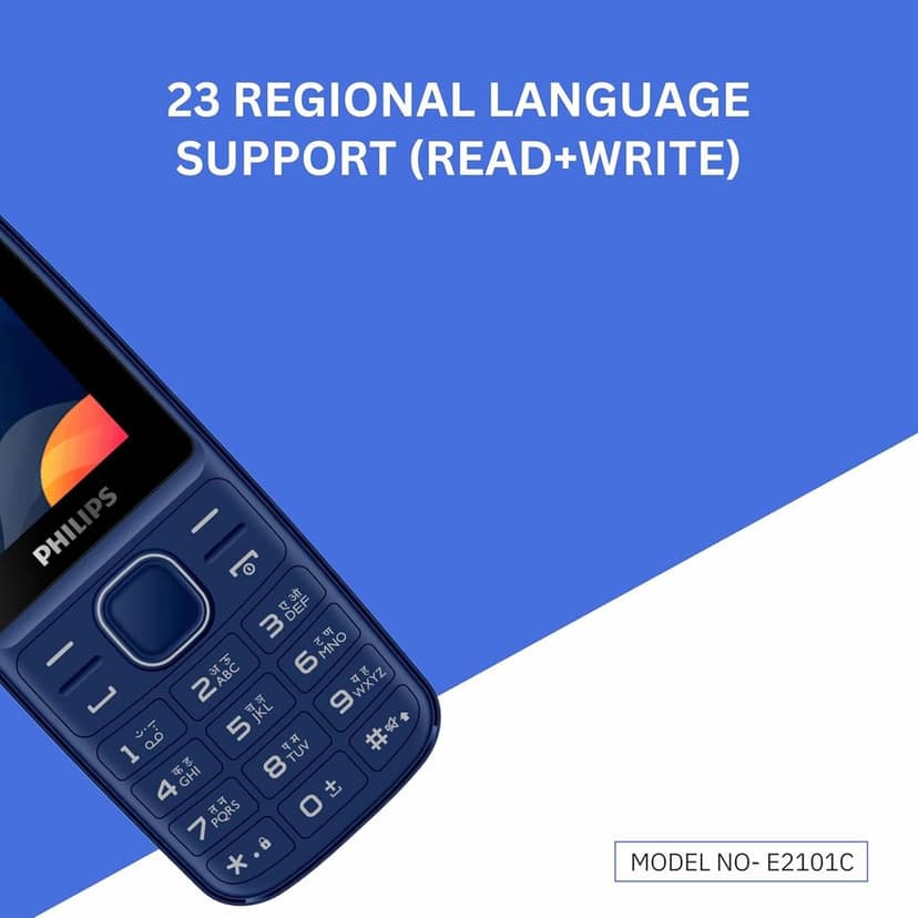 Philips Dual Sim keypad Phone-E2101 view 3