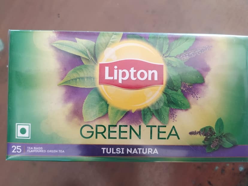 Lipton green tea Tulsi natural
