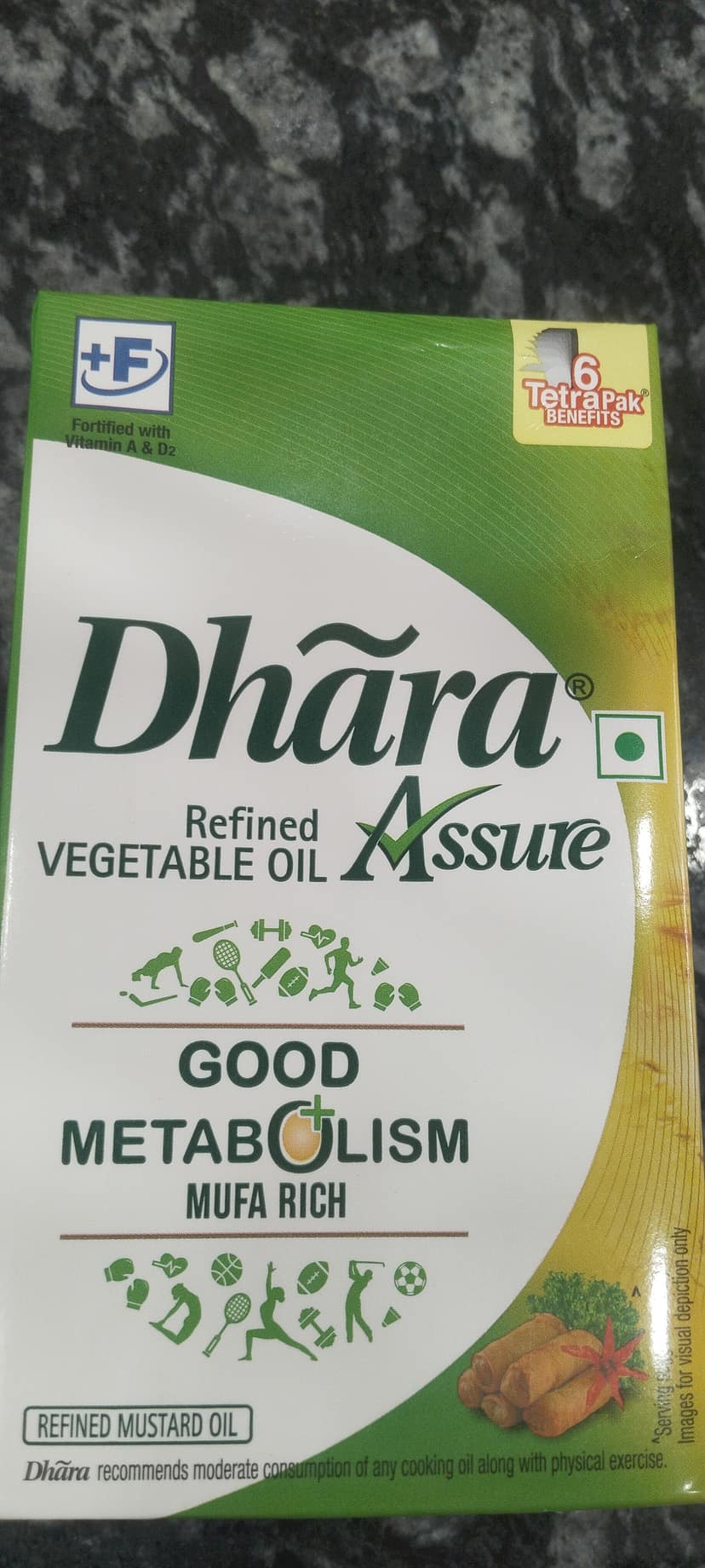 Dhara Refined assure Vegetable oil