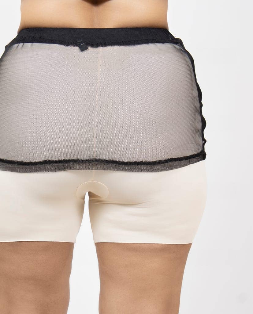 Mini Mesh Tube Skirt Sheer Material Perfect for Beach or Date Night view 4