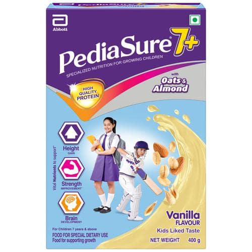 Pediasure 7+ Health Drink Vanila, 400 g Box