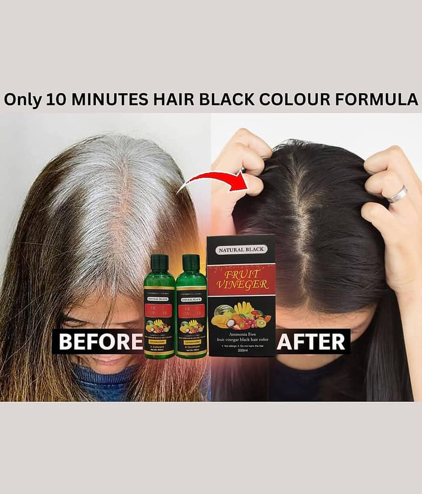 mabilia Ammonia Free Temporary Hair Color 200 mL Black
