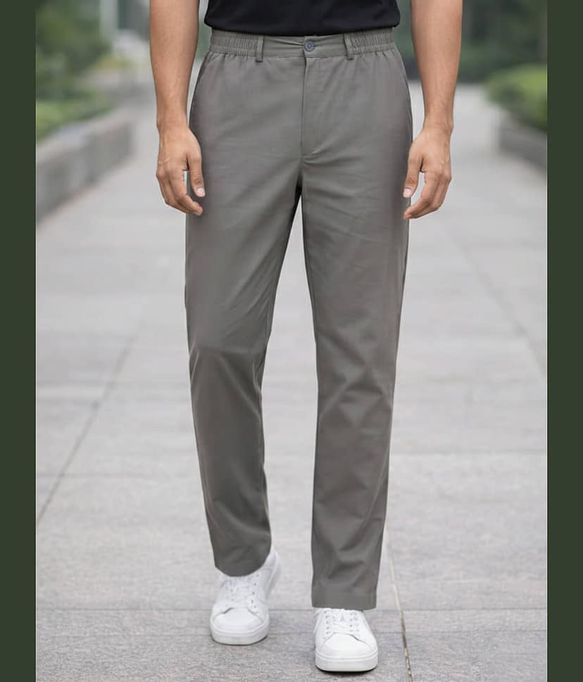 QuaClo Cotton Men Pyjama ( Grey )