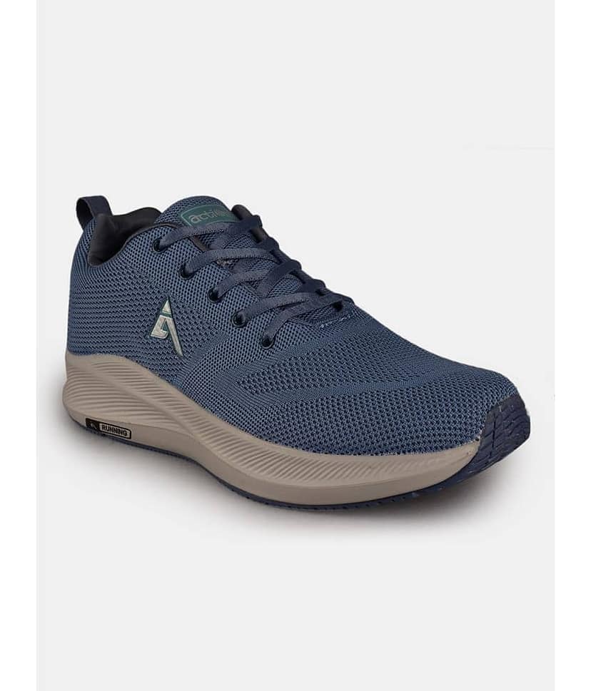 Action - Lace-up Sport shoe Navy Men's Sports Running Shoes