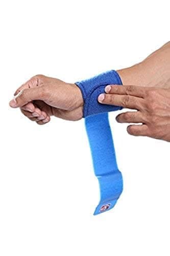 Ezyfit Neoprene Wrist Support (Wrist Band), Fitness Exercise Wrist Wrap for Men & Women - Free Size (Pack of 1) view 2