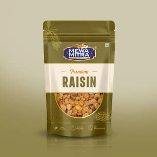 MewaMitra Premium Raisins 250g | Golden Kishmish | Naturally Sweet Dry Fruits