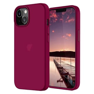 LIRAMARK Liquid Silicone Soft Back Cover Case for Apple iPhone 13 Pro (6.1 Inch)