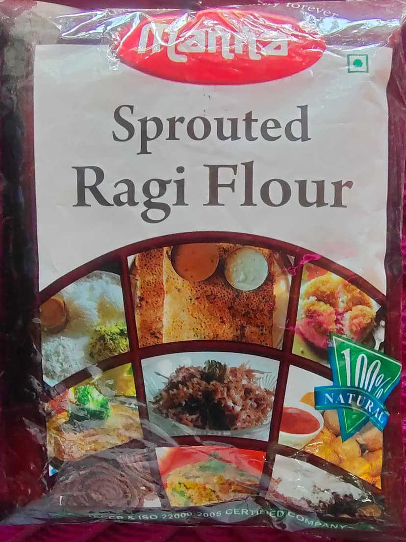 Manna sprouted ragi flour