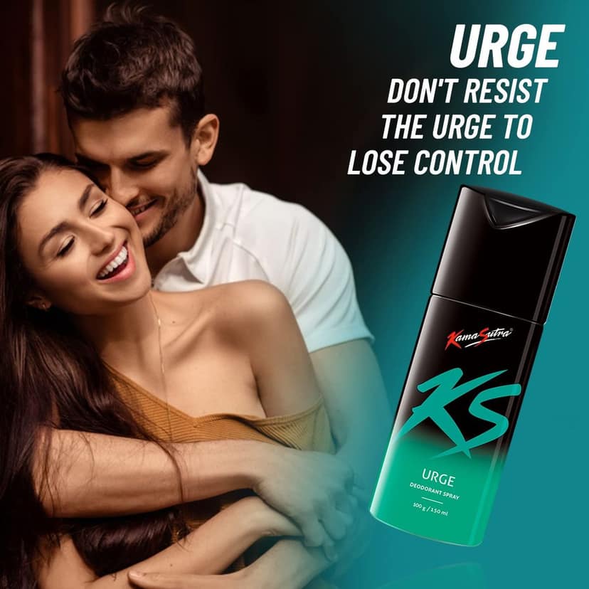 Kama Sutra Urge Deodorant for Men, 150ml view 3
