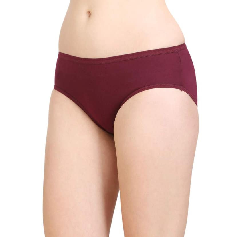 Bodycare women's combed cotton assorted Hipster Panty Pack of 9 ( 26D ) view 4