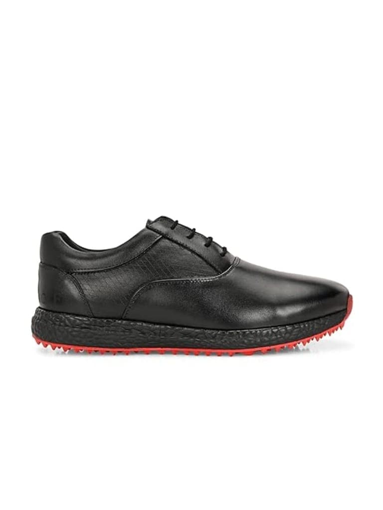 HITCARO Men's Proffessional Leather Golf Shoes | Lace-Up | Waterproof | Comfortable | Breathable