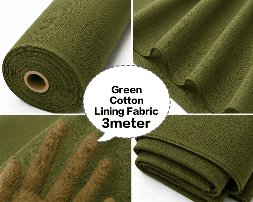 Green Cotton Lining Fabric (Bada Panna), Green Cotton Lining Fibre (Bada Panna), Green Lining Cloth (Bada Panna), Soft Green Cotton Lining (Bada Panna), Green Garment Lining Fabric (Bada Panna) view 2