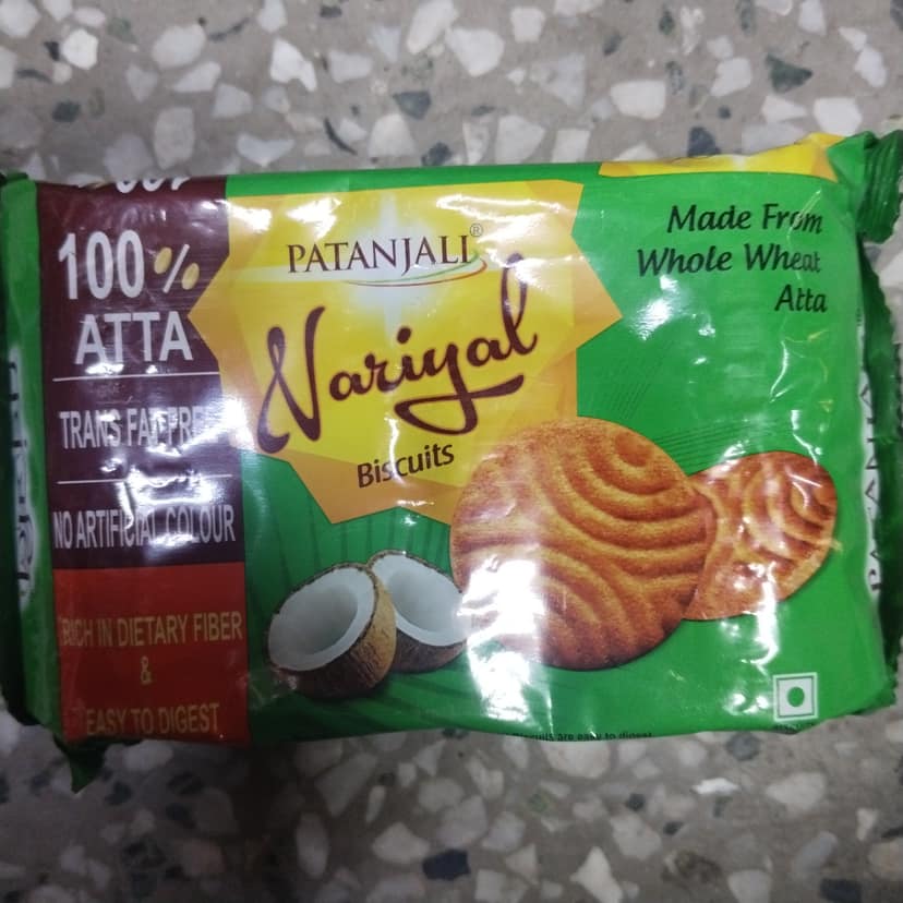 Patanjali nariyal biscuit