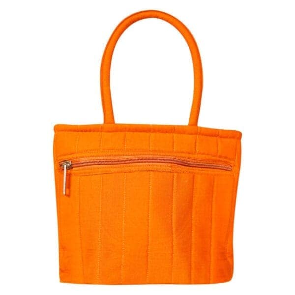 Banjara Handmade Batik Desing Bag Saffron Color view 4