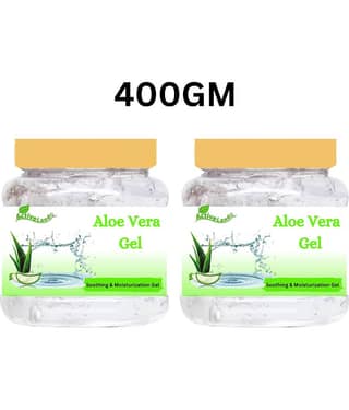 Aloevera Gel For Hair & Skin (Makes Skin Hydrated and Glowing & Repair Dull & Dry Hairs) 400GM