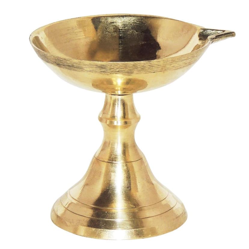 Brass Table Decor Panti Stand Deepak No. 1 (FMAS685 A) view 3