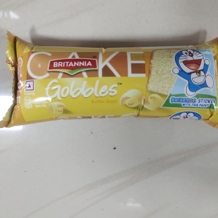 Britannia Gobbles butter blast Cake