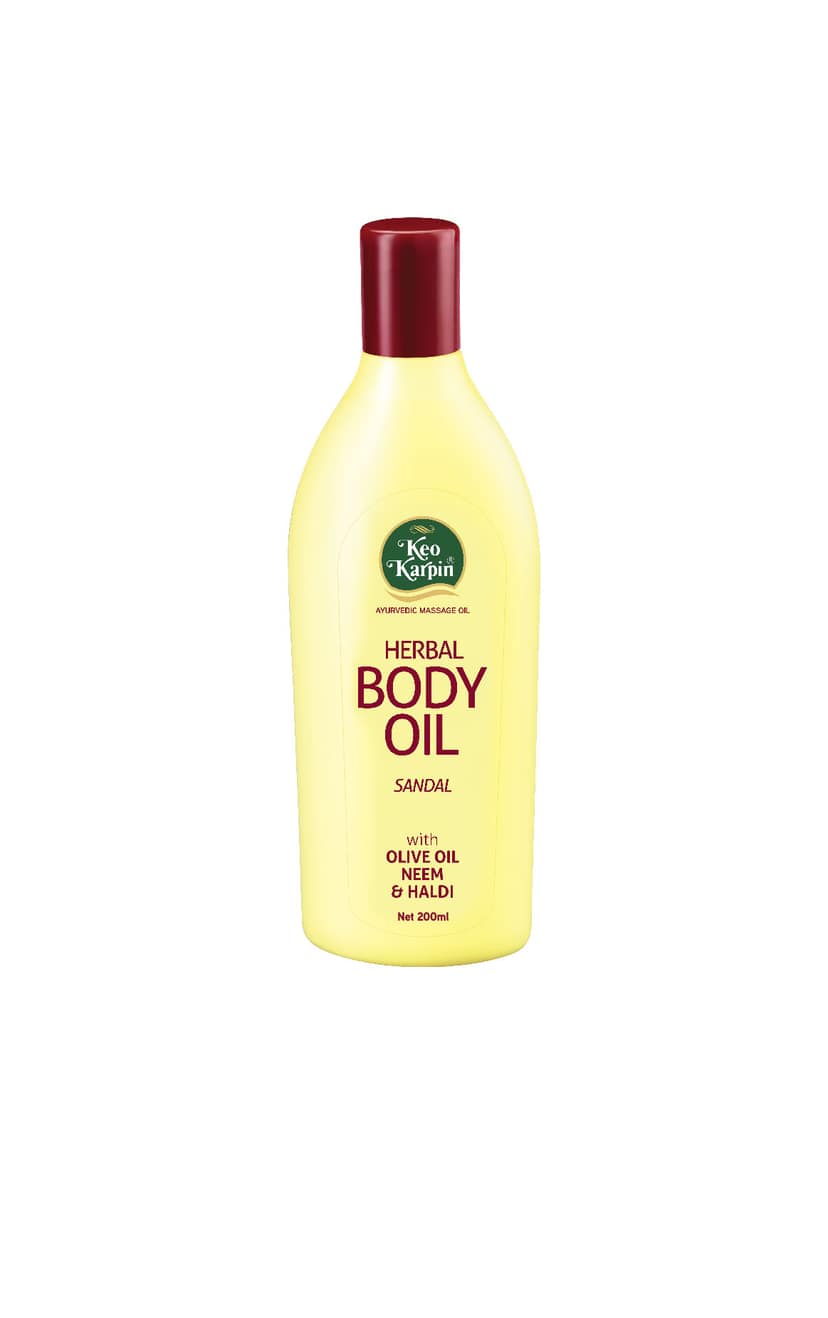 Keo Karpin Herbal Body Oil Sandal 200 Ml