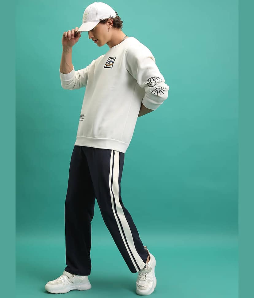 Highlander Blue Polyester Men's Trackpants ( Pack of 1 ) view 2