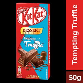 Nestle Kitkat Dessert Delight Chocolate Coated Wafer - Tempting Truffle, 50 G