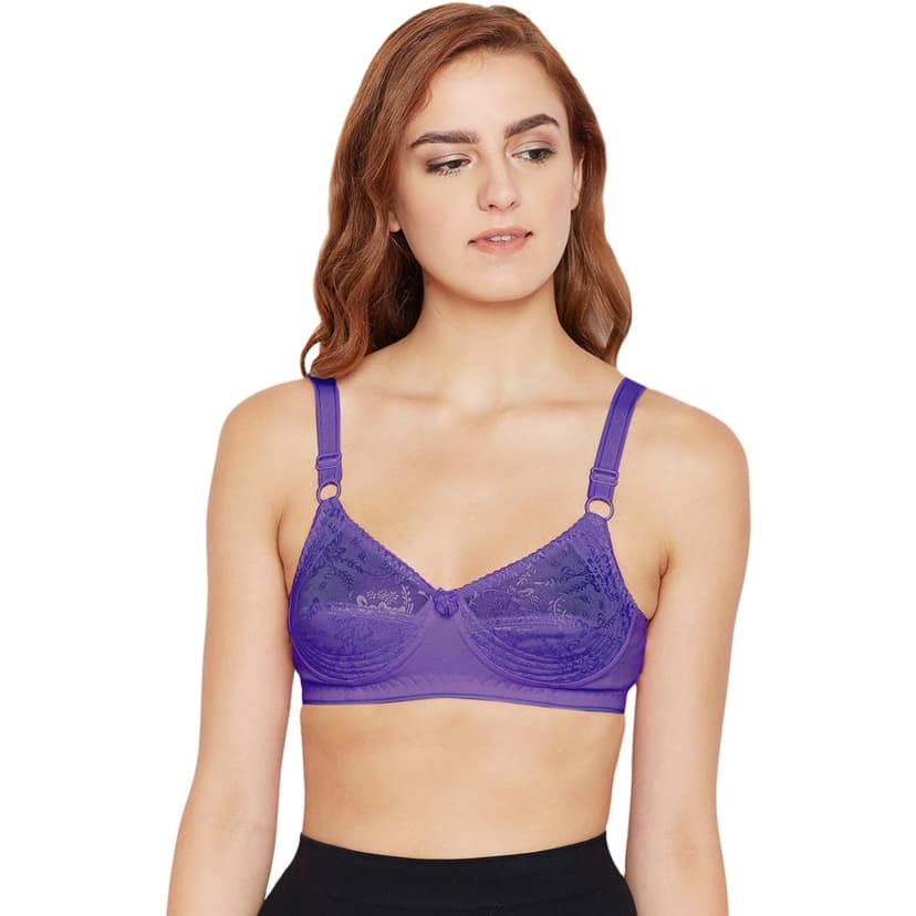 Bodycare Cotton Non Padded Non wired Regular Bra-Pack of 3 view 2