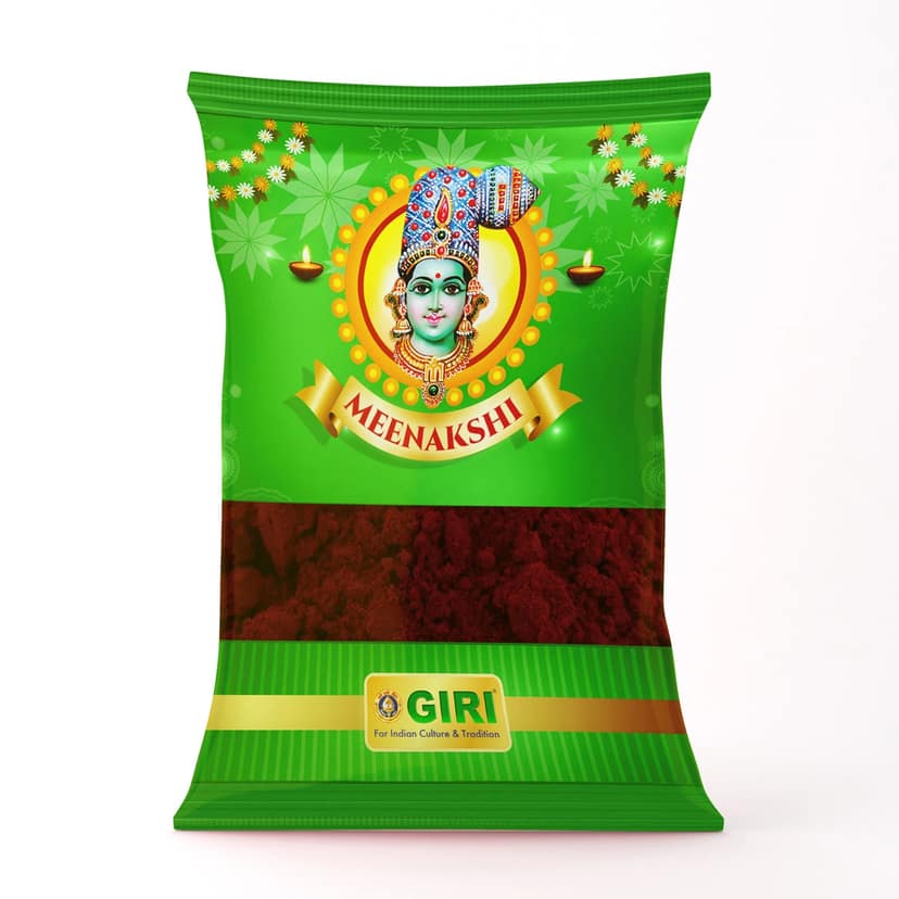 Giri Thazhampoo Kumkum | Sindoor | Maroon Colour | Thalampoo Kumkuma for Pooja 100 gram