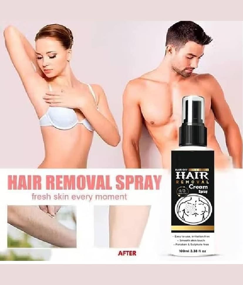 Kojic Natural Hair Removal Spray for Men & Women 100 ( Pack of 1 )