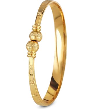 Vighaharta Gold Bangle ( Pack of 1 )