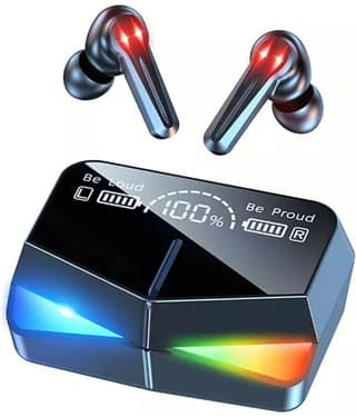 Neo GAMING On Ear True Wireless (TWS) 50 Hours Playback IPX4(Splash & Sweat Proof) Active Noise cancellation -Bluetooth Black