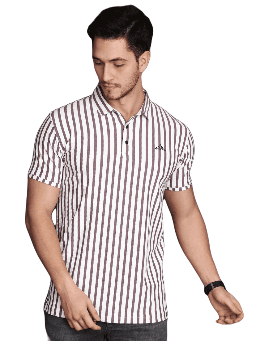 Albion Mens Purple T-Shirt