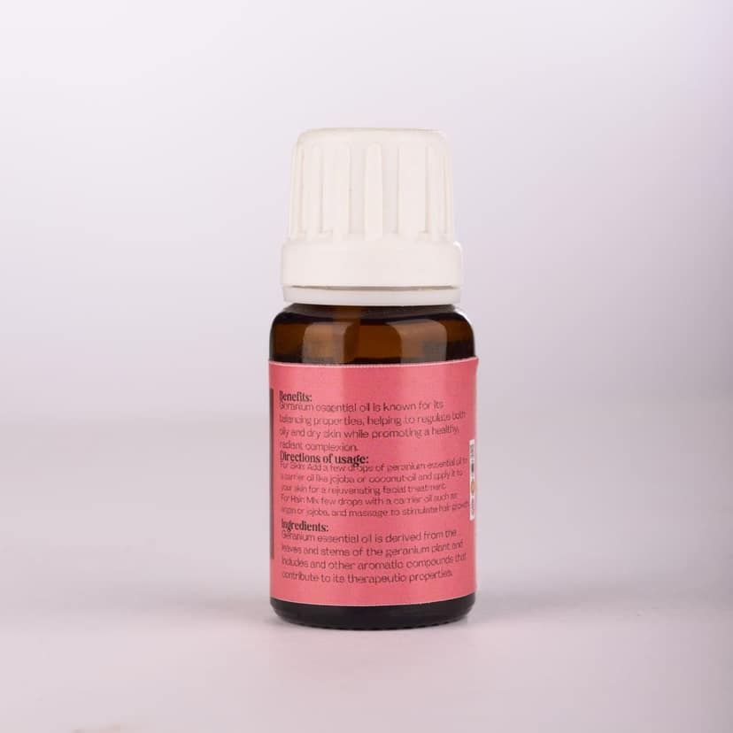 Arghya Geranium Essential Oil for Herbal Home Needs view 3