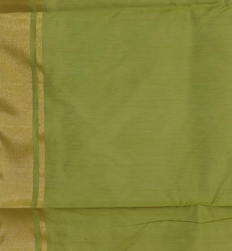 Handloom Chanderi Silk By Cotton Saree view 4