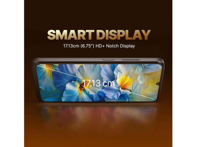 Lava Bold N2 Lite 5G Smartphone, 3GB RAM, 64GB Storage - Kolar Gold view 3