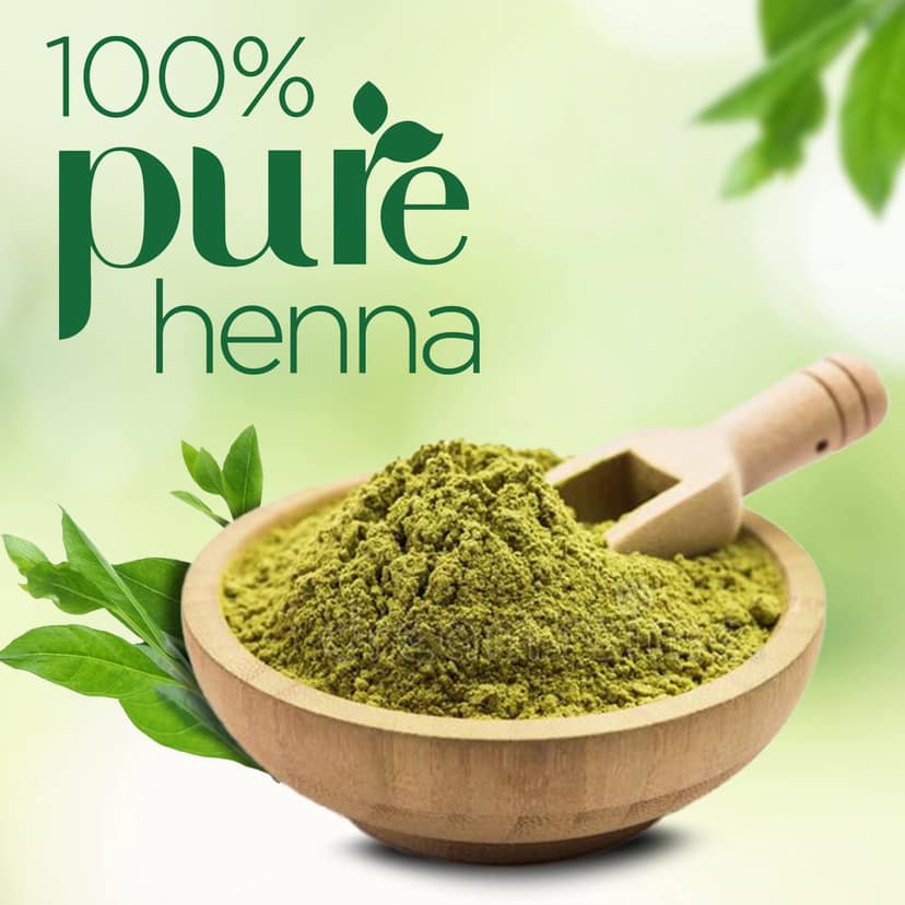 Godrej Nupur 100% Pure Henna Powder For Hair Colour, Mehandi For Hair, Hands & Feet, 150 G view 2