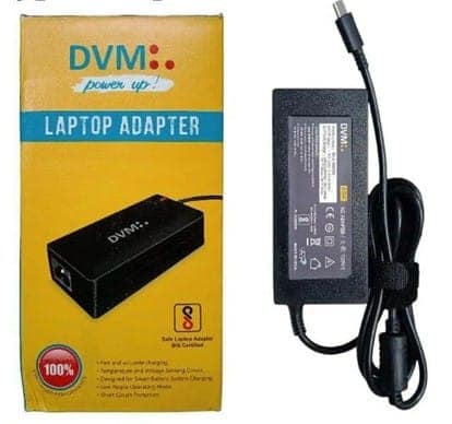 DVM Laptop Adapter Type C Tip - Fast & Safe Charging