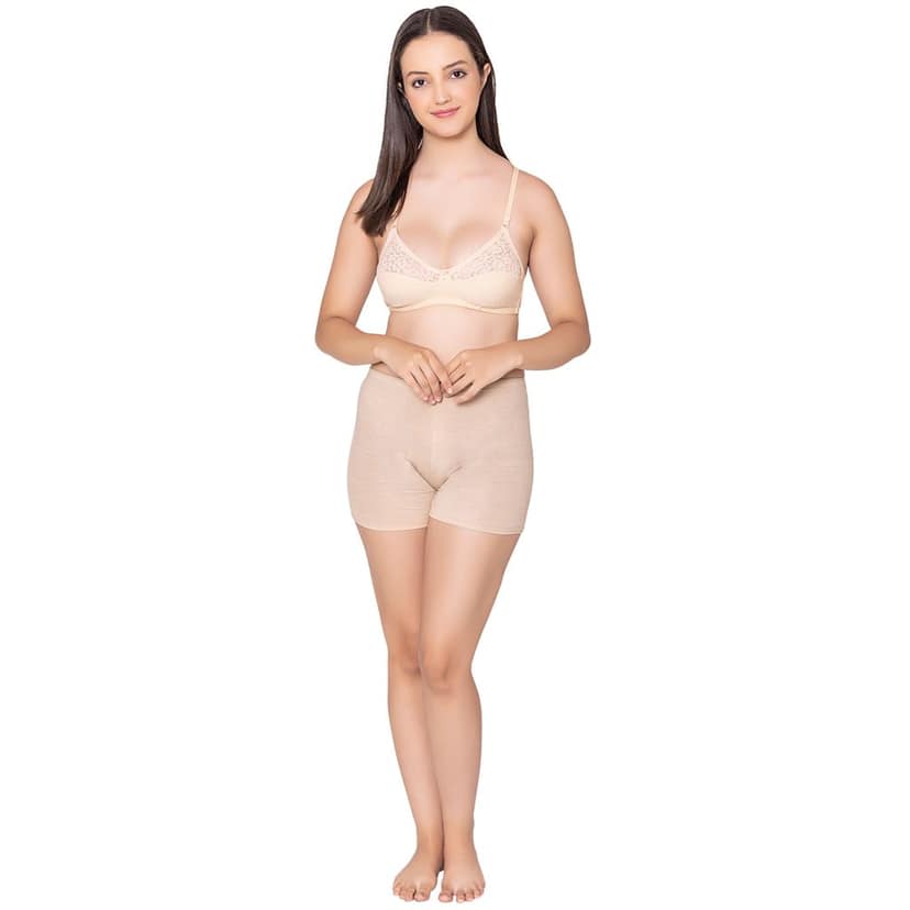 Bodycare polycotton wirefree adjustable straps comfortable non padded bra-1513S view 5