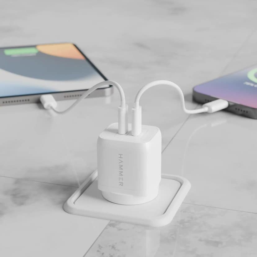 Hammer Gan Charger 45W Dual USB-C (Type C) Fast Charger view 3