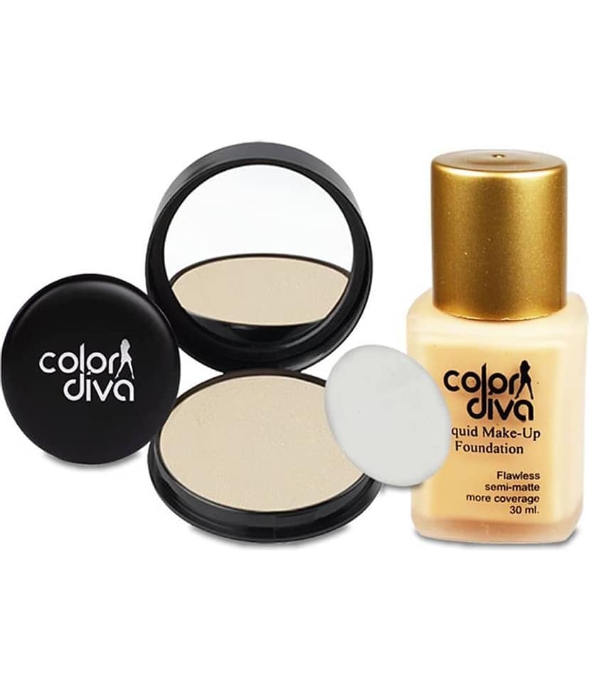 Color Diva Makeup Kit ( Daily Use 12pc Face Makeup Combo with Pouch ) view 2