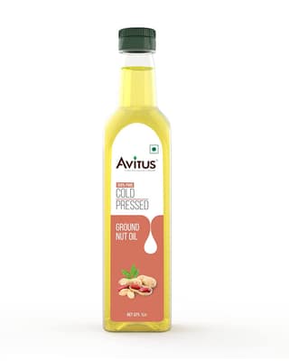Avitus Cold Pressed Groundnut Oil, 1 L